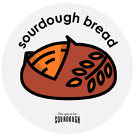 sourdoughlibrarian sourdoughlibrary tqfs thequestforsourdough sourdoughlovers Sticker