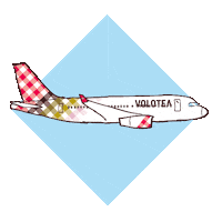 travel sky Sticker by Volotea
