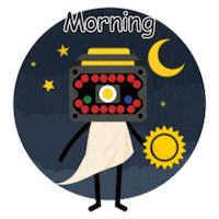 cognextaiwan morning 早安 早 cognex Sticker