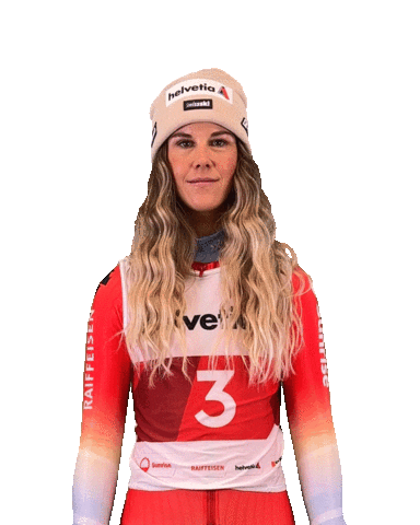 helvetia_schweiz fight ready swiss ski helvetia Sticker