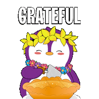 Thank U Sticker by Pudgy Penguins
