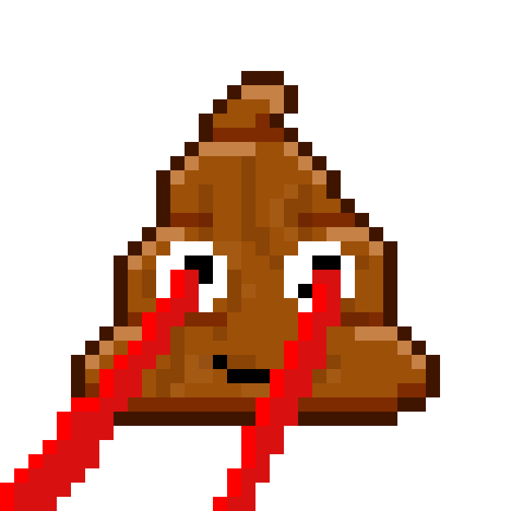 Art Shitting Sticker by Poopies.io