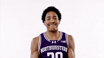 College Hoops Basketball GIF by Northwestern Athletics