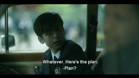 MCMinnow giphyupload umbrella academy s1e7 number five GIF