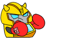 Angry Boxing Sticker by TransformersTacticalArena