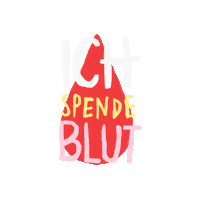 jasminbecela blood drop donation first time Sticker