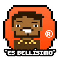 Emoji Pixel Art Sticker by Radioshack de México