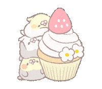 Sweets Cupcake Sticker