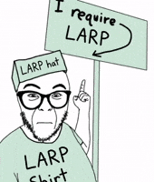 Larp GIF