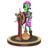 Pink Steering Sticker