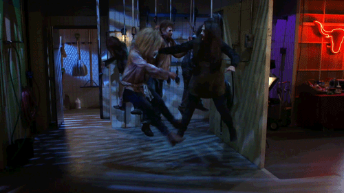 2 broke girls zombie GIF by CBS
