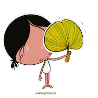 Summer Calor Sticker by Muxotepotolobat