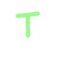 Pastel T Sticker