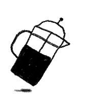 French Coffee Sticker by Ernie