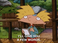 hey arnold nicksplat GIF