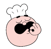 Chef Cooking Sticker by chefclub