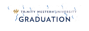 University Graduation Sticker by Trinity Western University