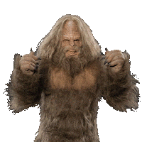 Happy Sasquatch Sticker by Jack Link's Jerky