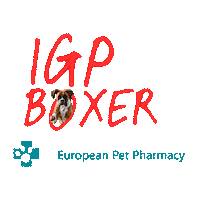 Boxer Bk Sticker by Europeanpetpharmacy