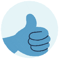 Thumbs Up Sticker by exteria outdoor