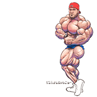 mr olympia fitness Sticker