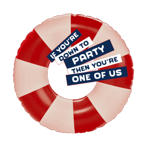 JosieSal giphyupload pool party pool floatie josie sal Sticker