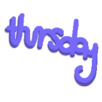 Thursday Jueves Sticker