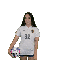 Womens Soccer Sticker by Clarke University