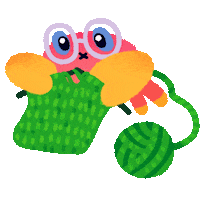 Winter Crab Sticker by pikaole