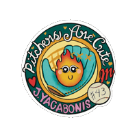Diablos Rojos Pitchers Sticker