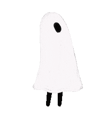 Ghost Story Art Sticker