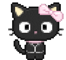 Black Cat Sticker