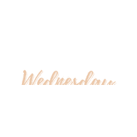 Days Of The Week Wednesday Sticker by Heartlines Copywriting Studio