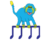 tinybeatsuk music monkey franchise musical Sticker