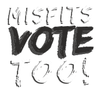 fygmisfits vote election democracy misfits Sticker