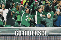 Green And White Football GIF by Saskatchewan Roughriders