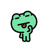 banguri animals animal frog amphibian Sticker