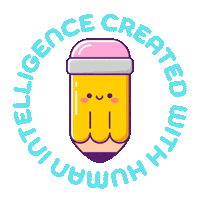 Pencil Blinking Sticker by Nataliia Manych