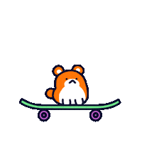 Happy Skate Sticker