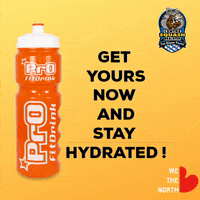 Teamdrachten sports drink fit pro GIF