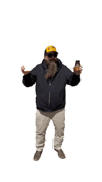Beard Bbq Sticker by Ramblerbbq