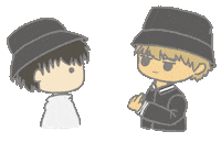 Heart Couple Sticker by polu