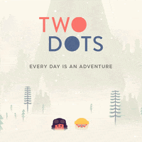 happy snow GIF by Dots
