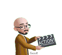 CreativeArtsProd film action cinema creative Sticker