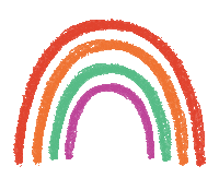 Happy Rainbow Sticker