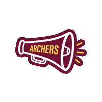 cardiffmetsport archers cardiffmet cardiff met uwic Sticker