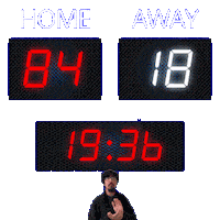 18 Away Sticker