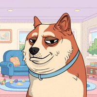 Staring Shiba Inu GIF by Doge Pound