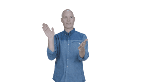 thepianoguys giphyupload clap clapping slow Sticker