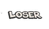 Nine Lives Loser Sticker by Big Noise